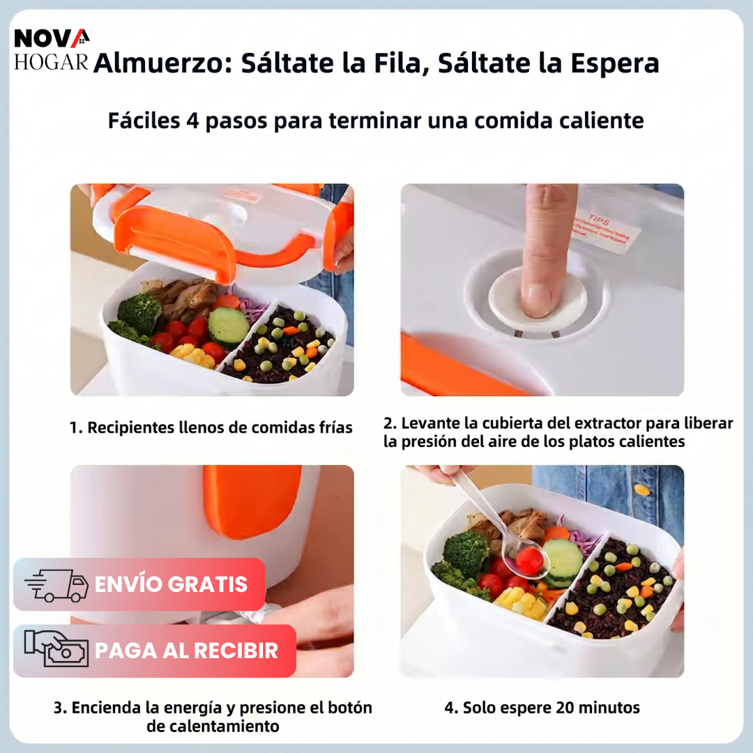 QuickWarm™ Calentador Portátil De Alimentos