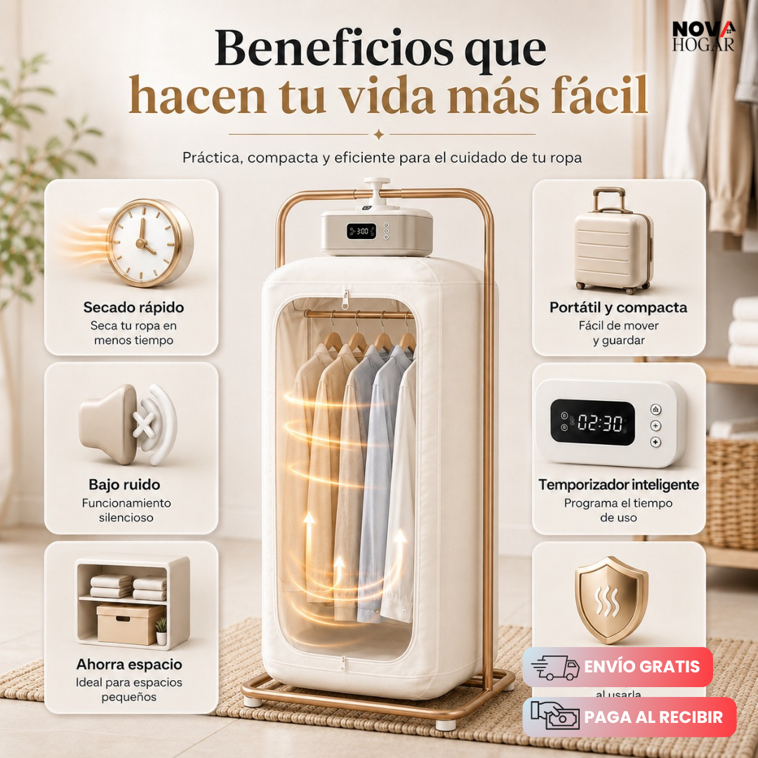 DrySwift™ Secadora Portátil De Ropa
