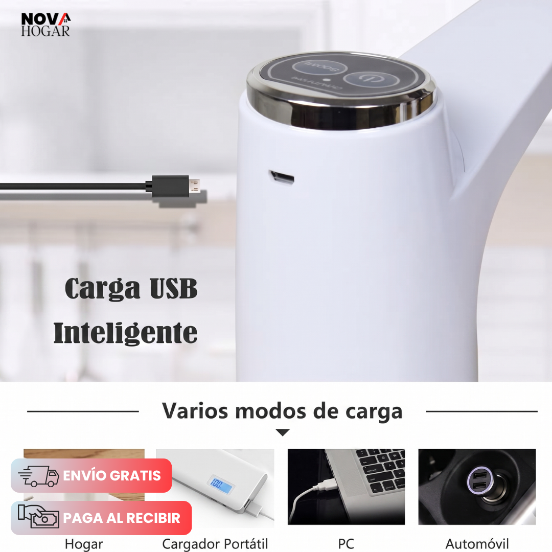 HydraTouch™ Dispensador Automático De Agua Recargable
