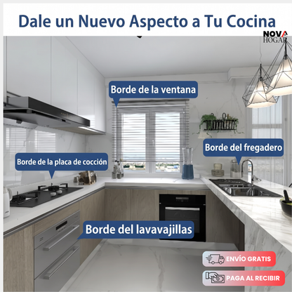 QuickCaulk Strip™ Cinta Selladora Fácil Instalación