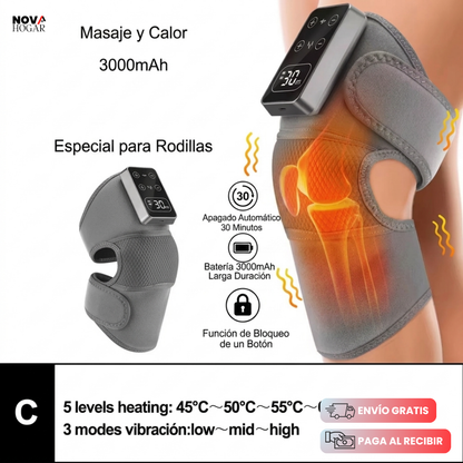 KneeRelief™ Rodillera Masajeadora Con Calor