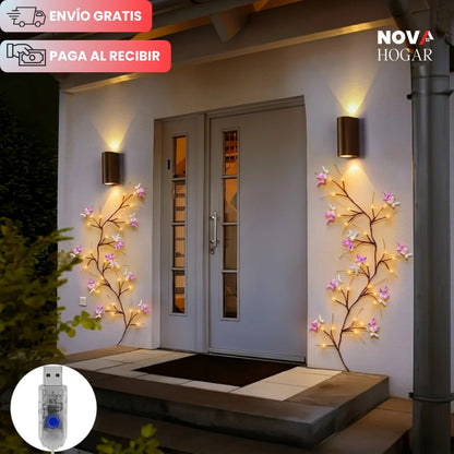MagicVine™ Enredadera Iluminada con Mariposas