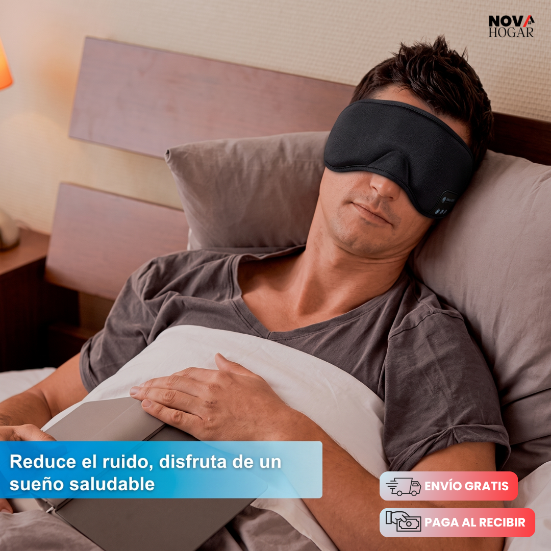 SlumberBeat™ Antifaz Para Sueño Reparador