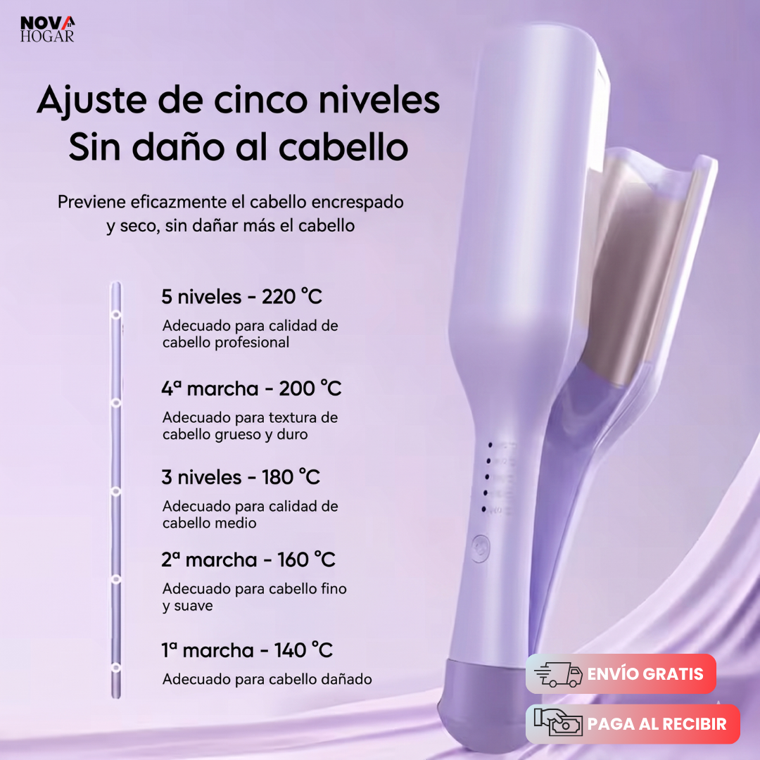 WaveExpress™ Ondulador De Cabello Profesional