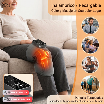 KneeRelief™ Rodillera Masajeadora Con Calor