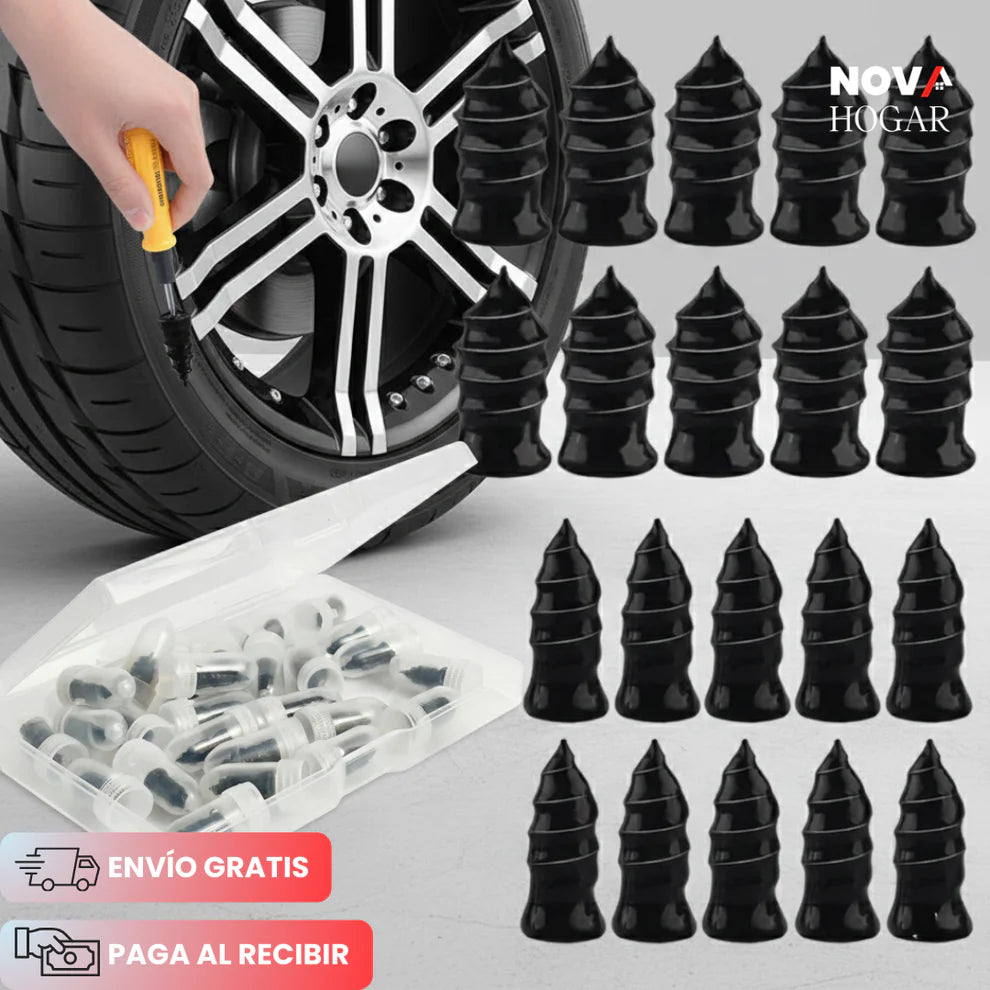 QuickSeal™ Kit x30 Tornillos Autosellantes para Pinchazos