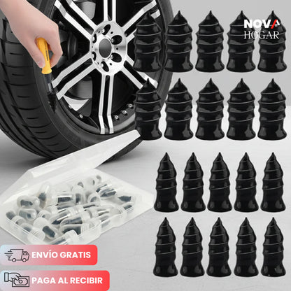 QuickSeal™ Kit x30 Tornillos Autosellantes para Pinchazos