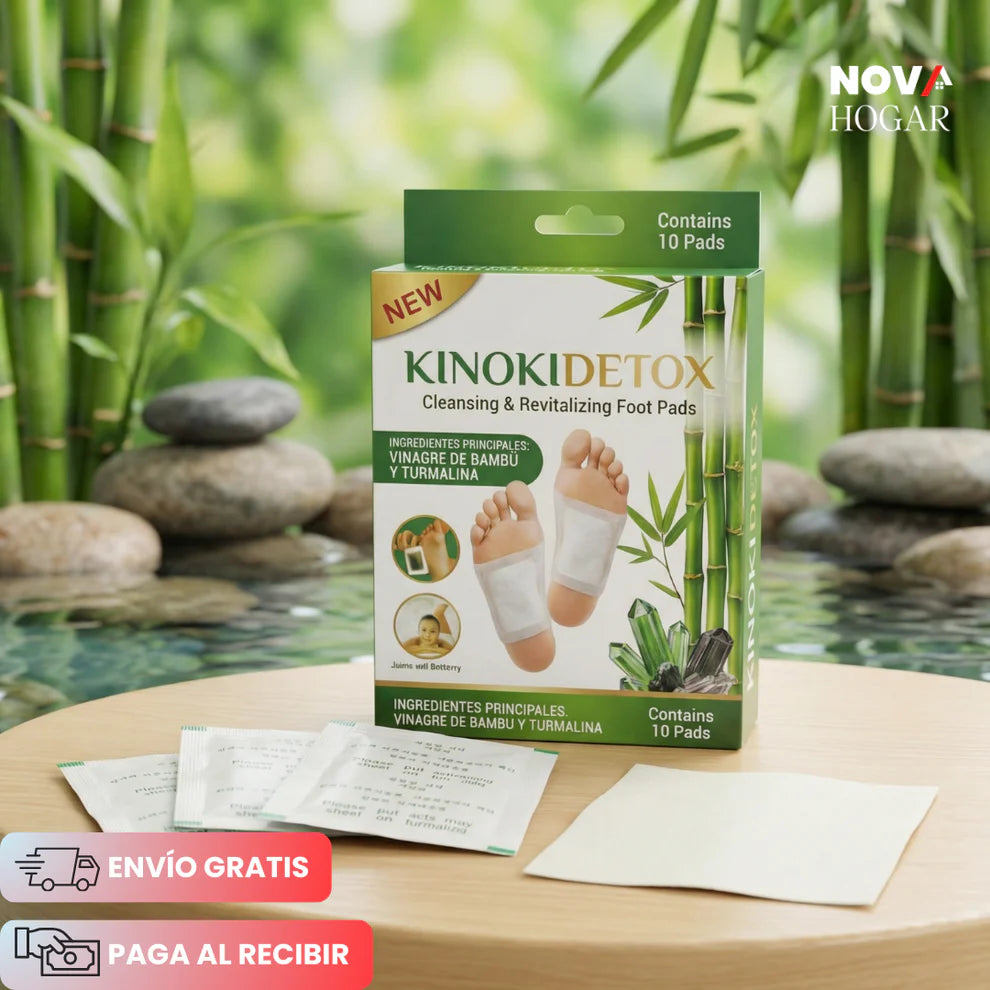 KinokiDetox™ Pack x20 Parches de Desintoxicación Natural
