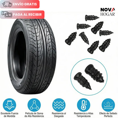 QuickSeal™ Kit x30 Tornillos Autosellantes para Pinchazos