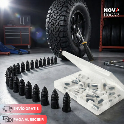 QuickSeal™ Kit x30 Tornillos Autosellantes para Pinchazos