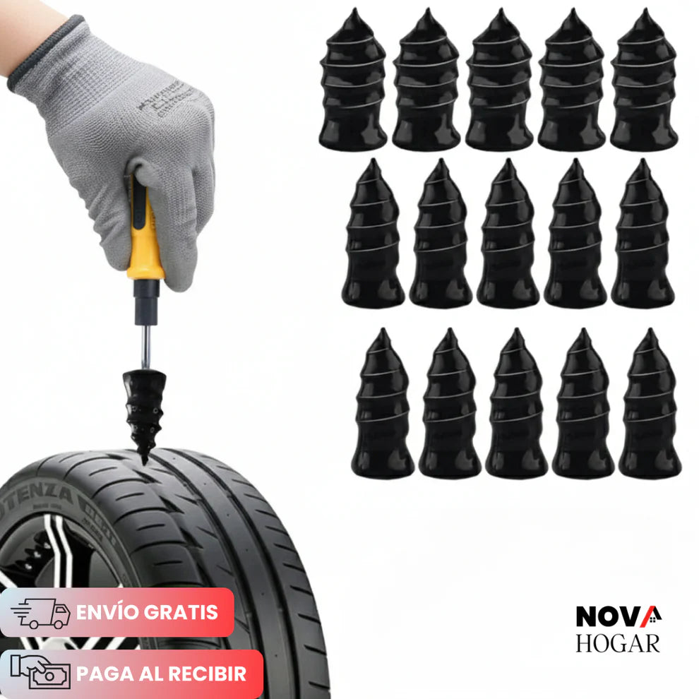 QuickSeal™ Kit x30 Tornillos Autosellantes para Pinchazos