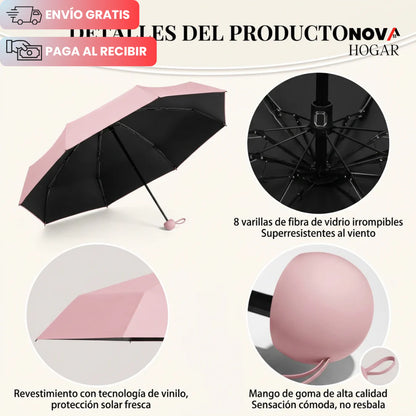 UrbanTiny™ Sombrilla Ultra Compacta para Todo Clima
